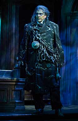 Michael Manuel as Jacob Marley's Ghost. Photo by Jenny Graham.