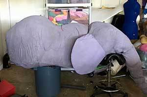 Elephant Puppet for Amos & Boris