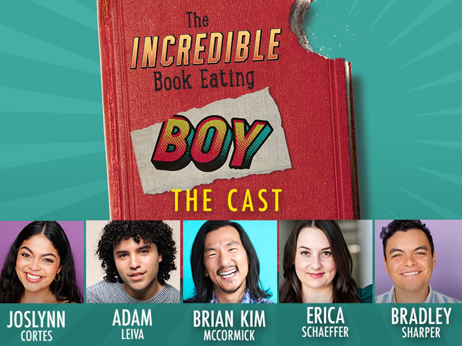 Eating Cast Meet the Cast of “The Incredible Book Eating Boy”